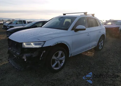 2020 Audi Q5 Premium Plus 45 Tfsi Quattro S Tronic from USA, damaged, VIN WA1BNAFYXL2002063